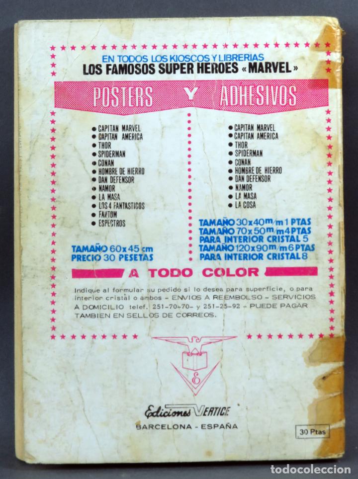 C&oacute;mics: Marvel Comics Dan Defensor n&ordm; 47 El terror de Tit&aacute;n Ediciones V&eacute;rtice Taco 1974 - Foto 3