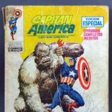 Cómics: MARVEL COMICS CAPITÁN AMÉRICA Nº 17 MÁS MONSTRUO QUE HOMBRE EDICIONES VÉRTICE TACO 1970.