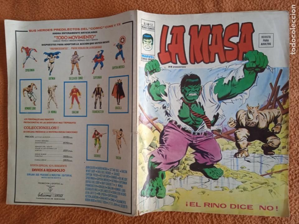 C&oacute;mics: LA MASA V3 NUMERO 12 MUNDI-COMICS - Foto 2