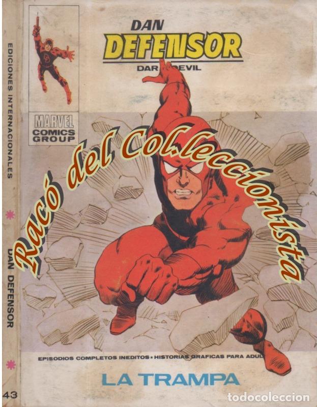 C&oacute;mics: DAN DEFENSOR, EDITORIAL VERTICE, VOL. 1, N. 43, LA TRAMPA - Foto 1