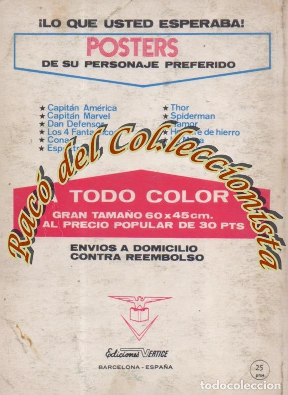 C&oacute;mics: DAN DEFENSOR, EDITORIAL VERTICE, VOL. 1, N. 39, EL PROYECTO CUATRO - Foto 2