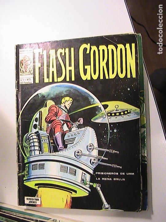 C&oacute;mics: FLASH GORDON VOL.01 N&ordm; 05. V&Eacute;RTICE.1974. - Foto 1