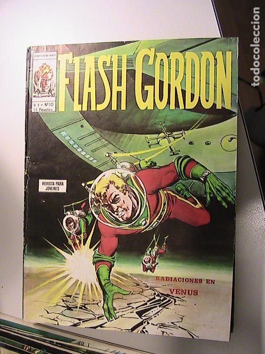 C&oacute;mics: FLASH GORDON VOL.01 N&ordm; 10. V&Eacute;RTICE.1974. - Foto 1