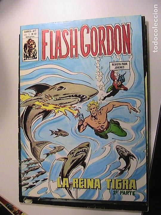 C&oacute;mics: FLASH GORDON VOL.01 N&ordm; 42. V&Eacute;RTICE.1974. - Foto 1