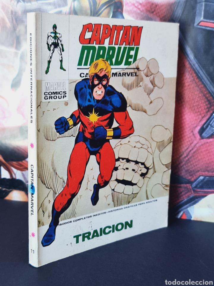 C&oacute;mics: MUY BUEN ESTADO CAPITAN MARVEL 11 TACO EDICIONES VERTICE - Foto 1