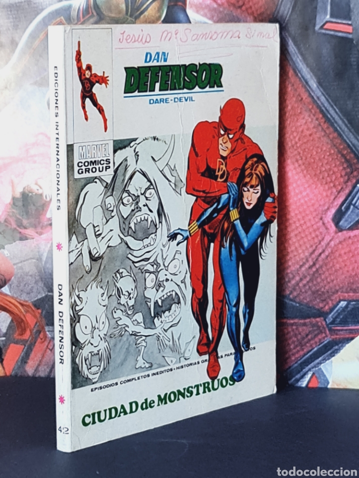 C&oacute;mics: MUY BUEN ESTADO DAN DEFENSOR 42 BOLI PORTADA TACO COMICS EDICIONES V&Eacute;RTICE - Foto 1