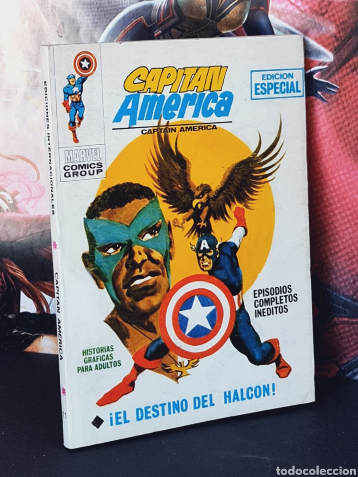 C&oacute;mics: EXCELENTE ESTADO CAPITAN AMERICA 11 TACO COMICS EDICIONES VERTICE - Foto 1