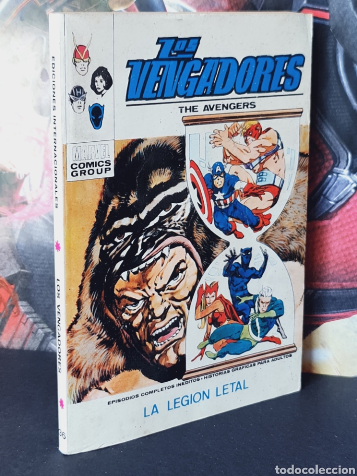 C&oacute;mics: EXCELENTE ESTADO LOS VENGADORES 36 TACO COMICS EDICIONES VERTICE - Foto 1