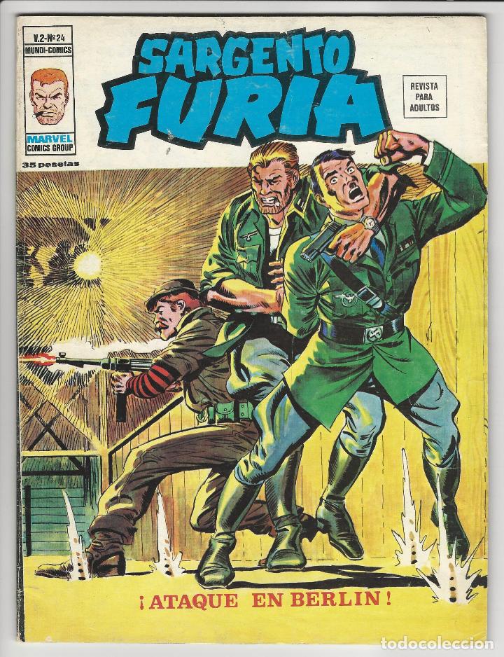 C&oacute;mics: V&eacute;rtice. Volumen 2. Sargento Furia. 24. - Foto 1