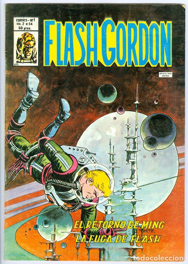 C&oacute;mics: V&eacute;rtice. Volumen 2. Flash Gordon. 34. - Foto 1
