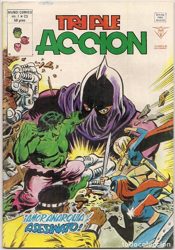C&oacute;mics: V&eacute;rtice. Volumen 1. Triple acci&oacute;n. 23 - Foto 1