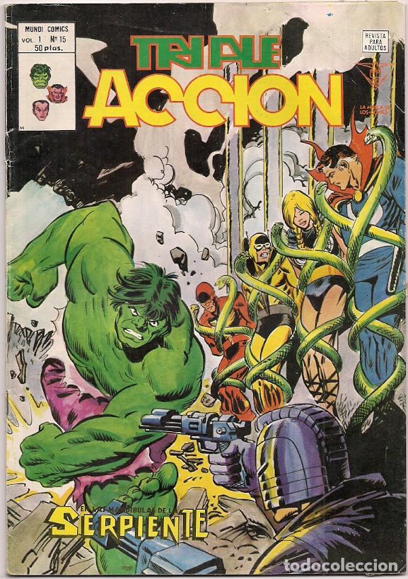 C&oacute;mics: V&eacute;rtice. Volumen 1. Triple acci&oacute;n. 15 - Foto 1