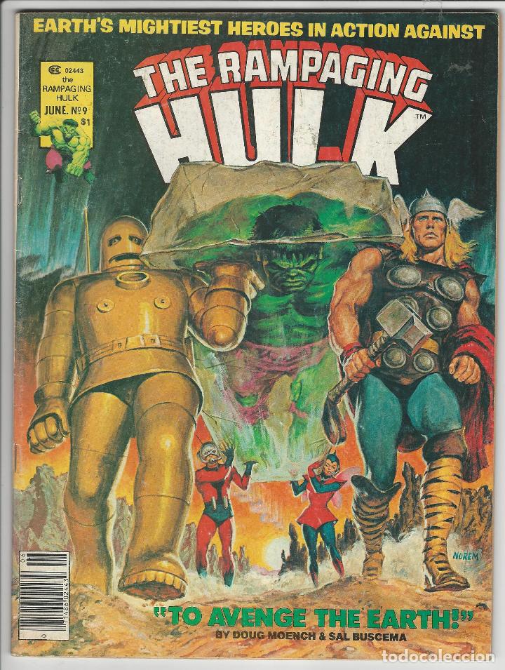 C&oacute;mics: Vertice. The rampaging Hulk. Originales americanos. 9 - Foto 1