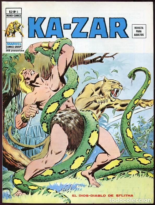C&oacute;mics: V&eacute;rtice. Kazar. Ka Zar Vol2. 5 - Foto 1