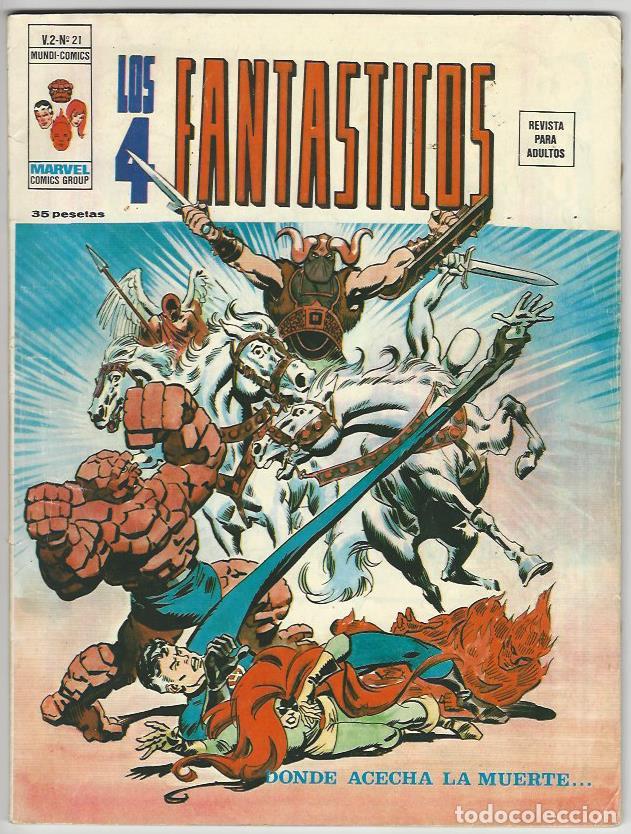 C&oacute;mics: V&eacute;rtice. Los 4 fant&aacute;sticos Vol2. 21. - Foto 1
