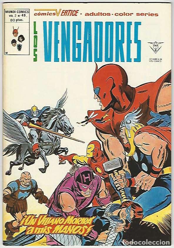 C&oacute;mics: V&eacute;rtice. Los vengadores Vol2. 49. - Foto 1