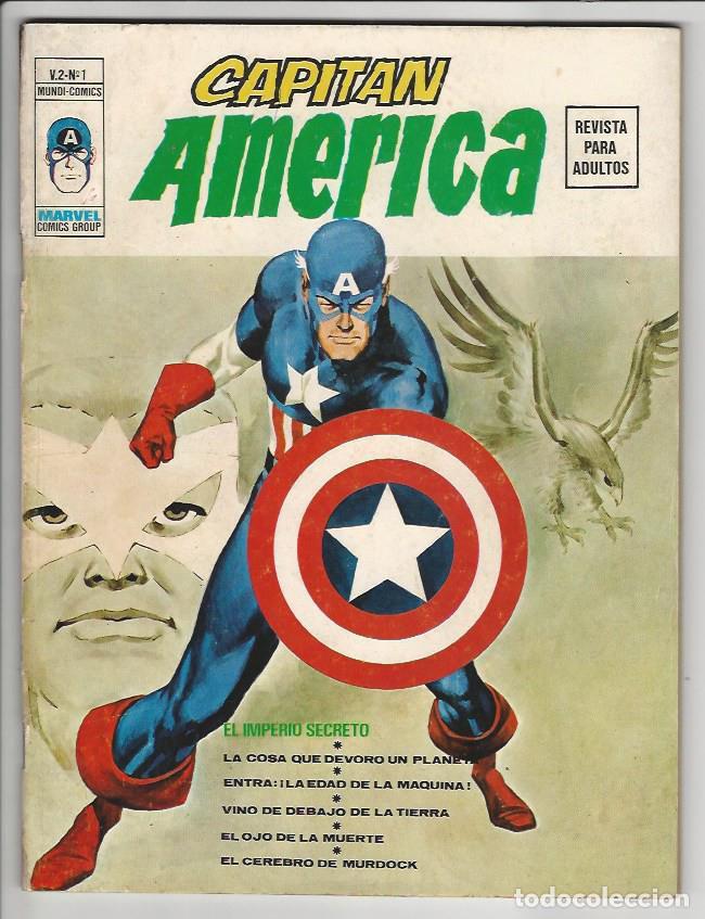 C&oacute;mics: V&eacute;rtice. Capit&aacute;n Am&eacute;rica Vol2. 1. - Foto 1