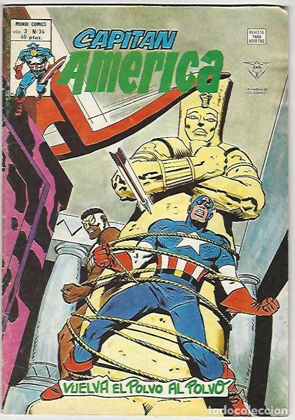 C&oacute;mics: V&eacute;rtice. Capit&aacute;n Am&eacute;rica Vol3. 34. - Foto 1