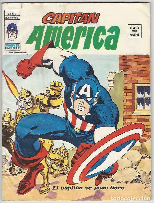 C&oacute;mics: V&eacute;rtice. Capit&aacute;n Am&eacute;rica Vol3. 4 - Foto 1