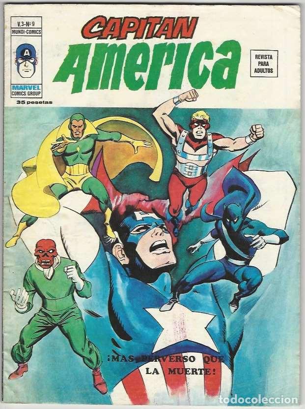 C&oacute;mics: V&eacute;rtice. Capit&aacute;n Am&eacute;rica Vol3. 9 - Foto 1