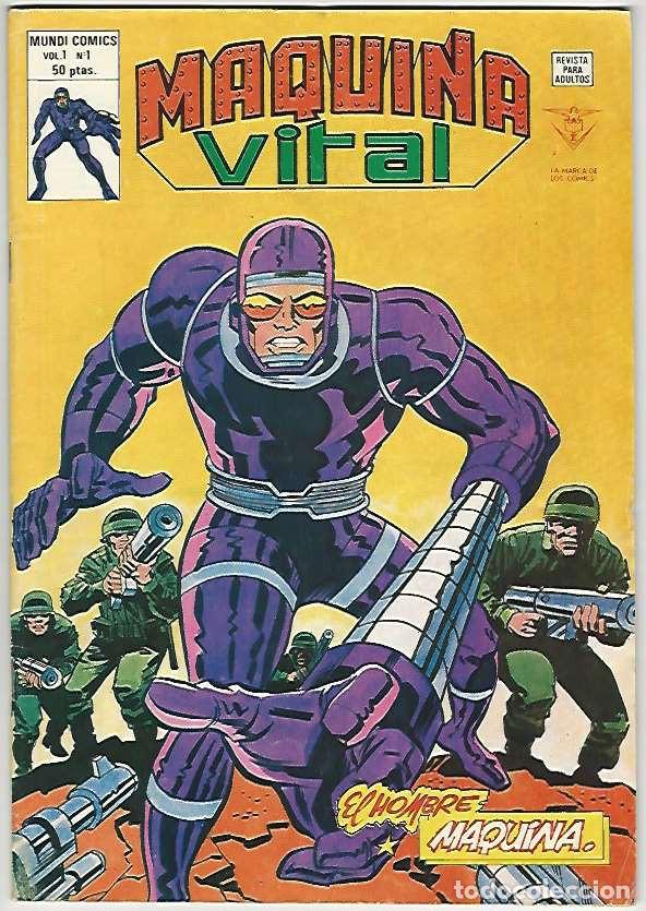 C&oacute;mics: V&eacute;rtice. Maquina vital Vol1. 1. - Foto 1