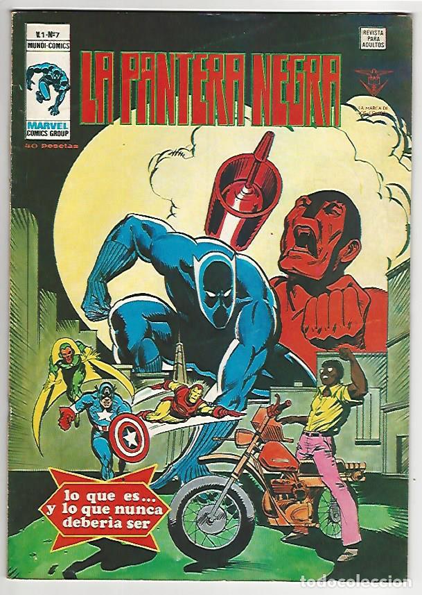 C&oacute;mics: V&eacute;rtice. La pantera negra Vol1. 7. - Foto 1