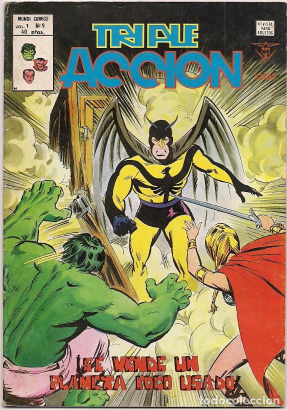 C&oacute;mics: V&eacute;rtice. Volumen 1. Triple acci&oacute;n. 9 - Foto 1