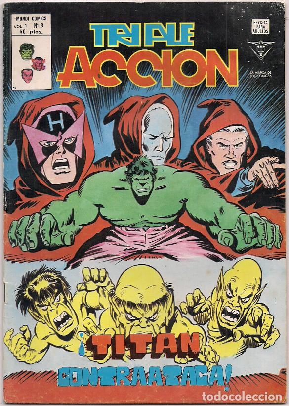 C&oacute;mics: V&eacute;rtice. Volumen 1. Triple acci&oacute;n. 8 - Foto 1