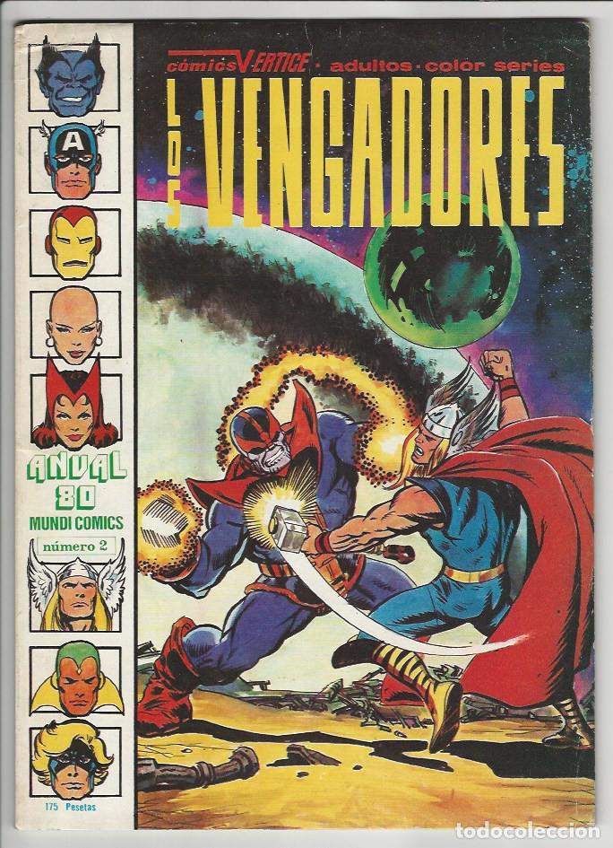 C&oacute;mics: V&eacute;rtice. Anual 80. Los vengadores. 2. - Foto 1