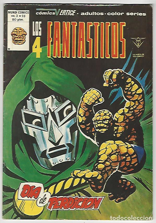 C&oacute;mics: V&eacute;rtice. Los 4 fantasticos Vol3. 33. - Foto 1
