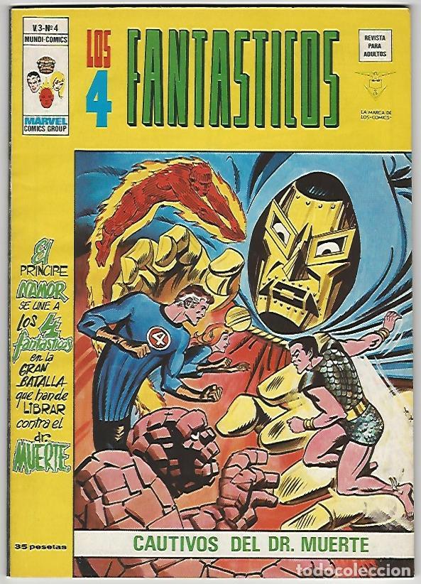 C&oacute;mics: V&eacute;rtice. Los 4 fantasticos Vol3. 4 - Foto 1