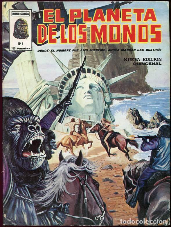 C&oacute;mics: V&eacute;rtice. El planeta de los monos. 2. Tapa r&uacute;stica. - Foto 1