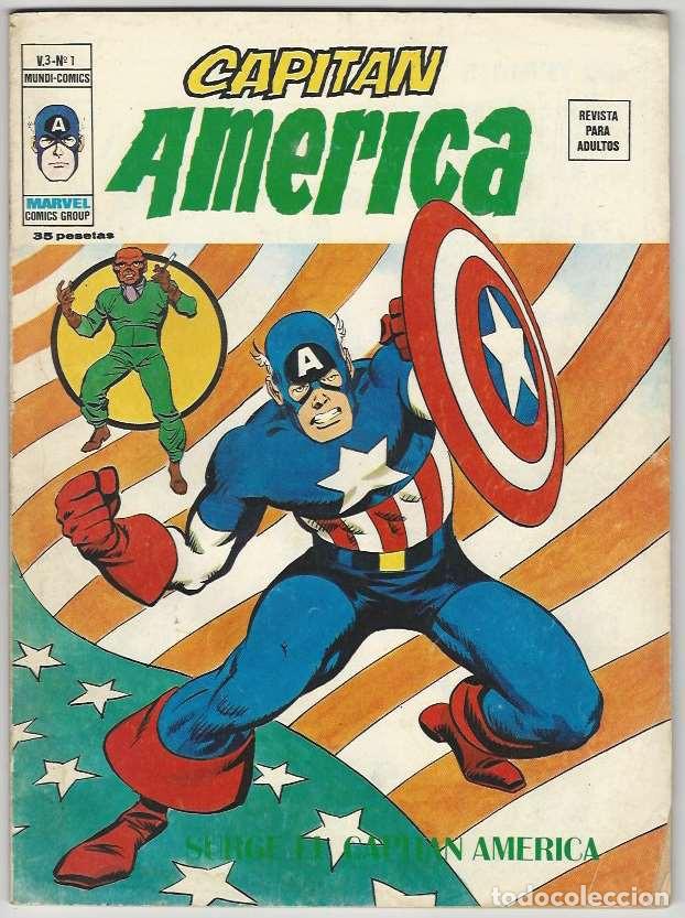 C&oacute;mics: V&eacute;rtice. Capit&aacute;n Am&eacute;rica Vol3. 1 - Foto 1