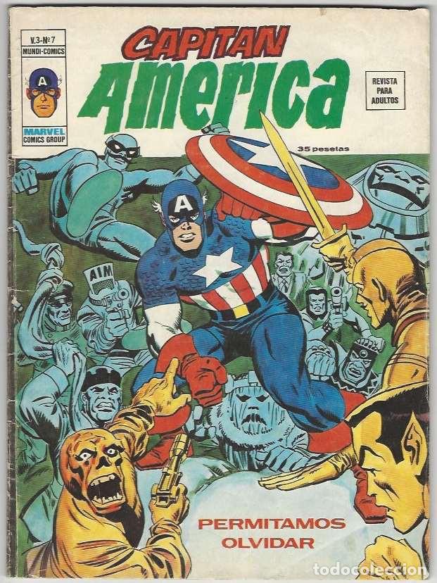 C&oacute;mics: V&eacute;rtice. Capit&aacute;n Am&eacute;rica Vol3. 7 - Foto 1