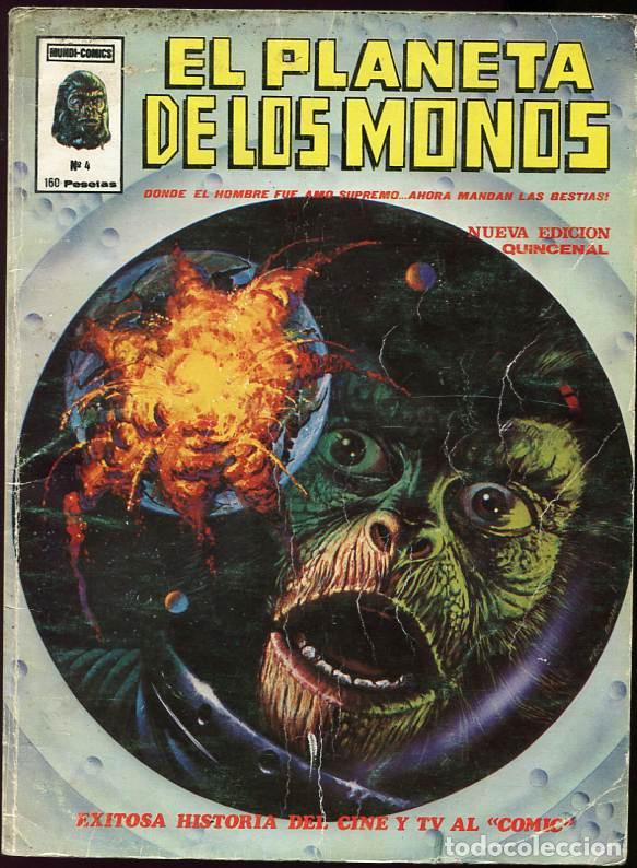 C&oacute;mics: V&eacute;rtice. El planeta de los monos. 4. Tapa r&uacute;stica. - Foto 1