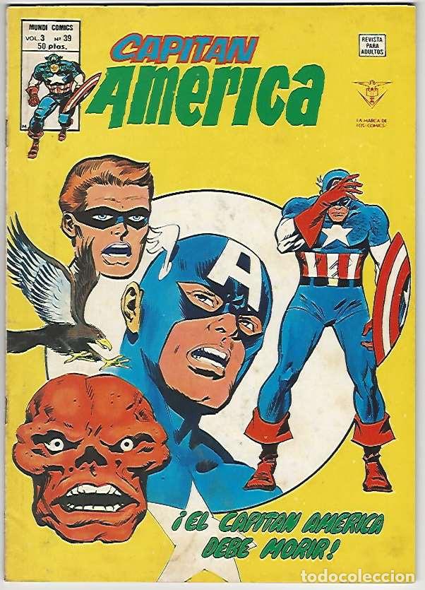 C&oacute;mics: V&eacute;rtice. Capit&aacute;n Am&eacute;rica Vol3. 39. - Foto 1