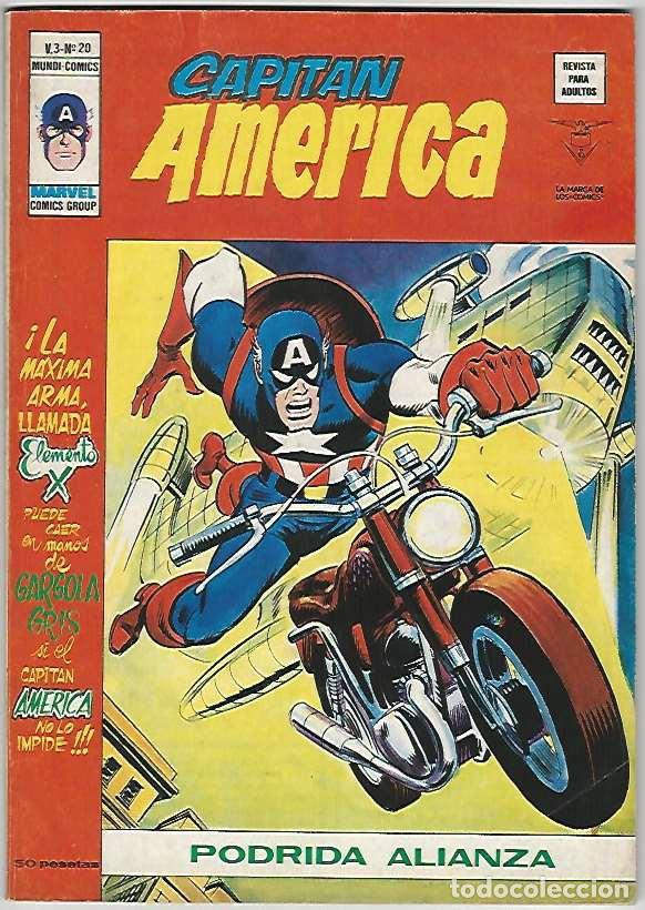 C&oacute;mics: V&eacute;rtice. Capit&aacute;n Am&eacute;rica Vol3. 20. - Foto 1
