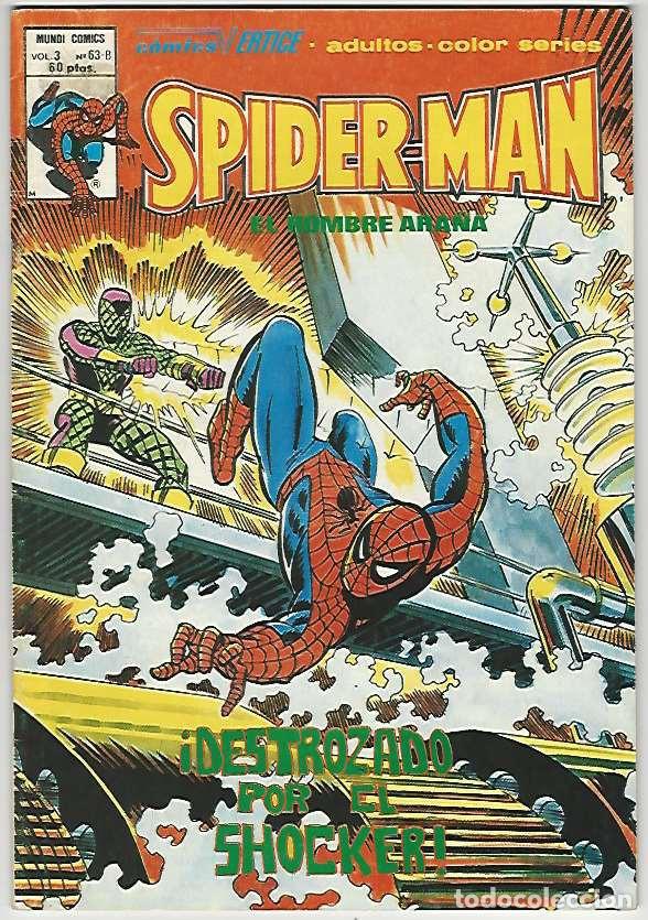 C&oacute;mics: V&eacute;rtice. Volumen 3. Spiderman. 63b. - Foto 1