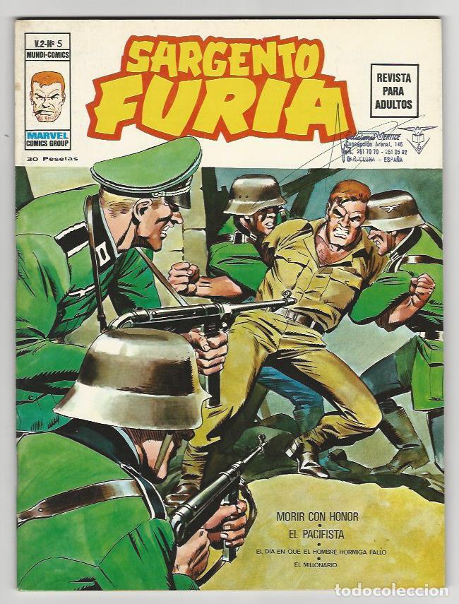 C&oacute;mics: V&eacute;rtice. Volumen 2. Sargento Furia. 5 - Foto 1