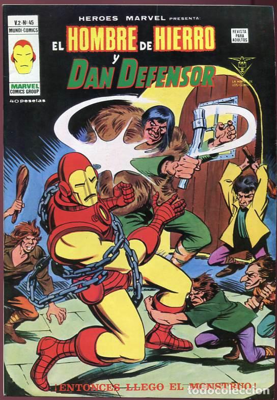 C&oacute;mics: V&eacute;rtice. Heroes marvel Vol2. 45. - Foto 1