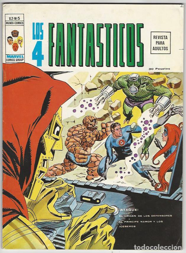 C&oacute;mics: V&eacute;rtice. Los 4 fant&aacute;sticos Vol2. 5 - Foto 1