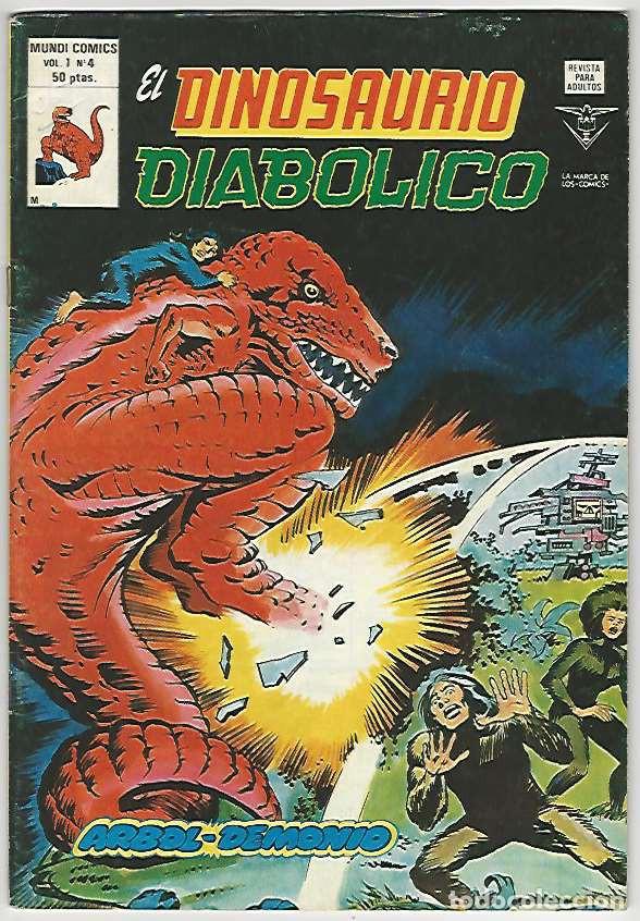 C&oacute;mics: V&eacute;rtice. Vol 1. El dinosaurio diab&oacute;lico. 4. - Foto 1
