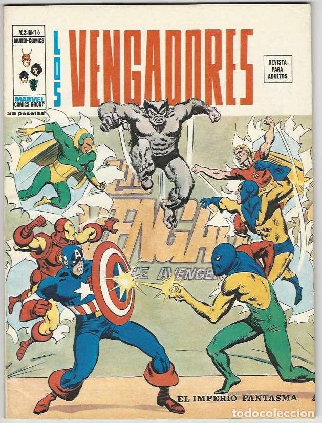 C&oacute;mics: V&eacute;rtice. Los vengadores Vol2. 16. - Foto 1