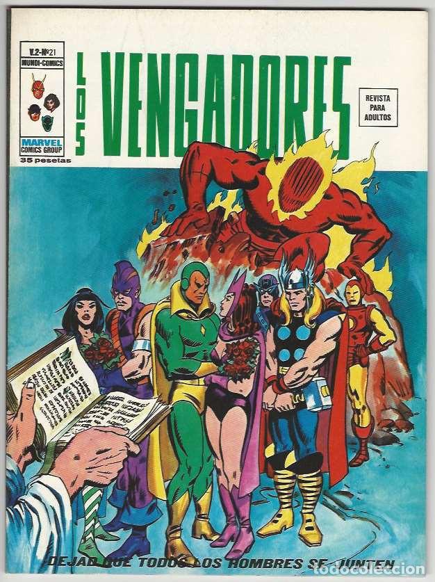 C&oacute;mics: V&eacute;rtice. Los vengadores Vol2. 21. - Foto 1