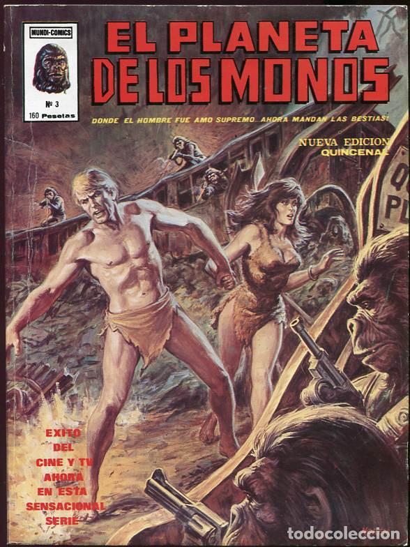 C&oacute;mics: V&eacute;rtice. El planeta de los monos. 3. Tapa r&uacute;stica. - Foto 1