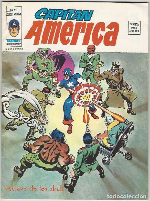 C&oacute;mics: V&eacute;rtice. Capit&aacute;n Am&eacute;rica Vol3. 3 - Foto 1
