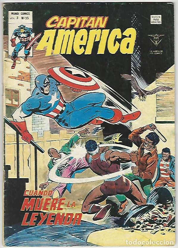 C&oacute;mics: V&eacute;rtice. Capit&aacute;n Am&eacute;rica Vol3. 35. - Foto 1