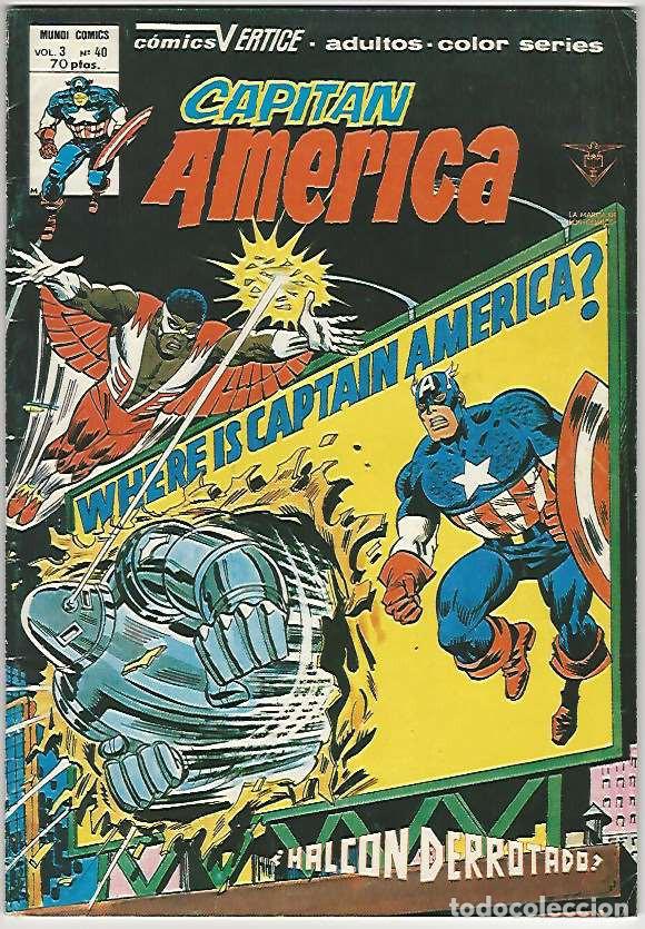 C&oacute;mics: V&eacute;rtice. Capit&aacute;n Am&eacute;rica Vol3. 40. - Foto 1