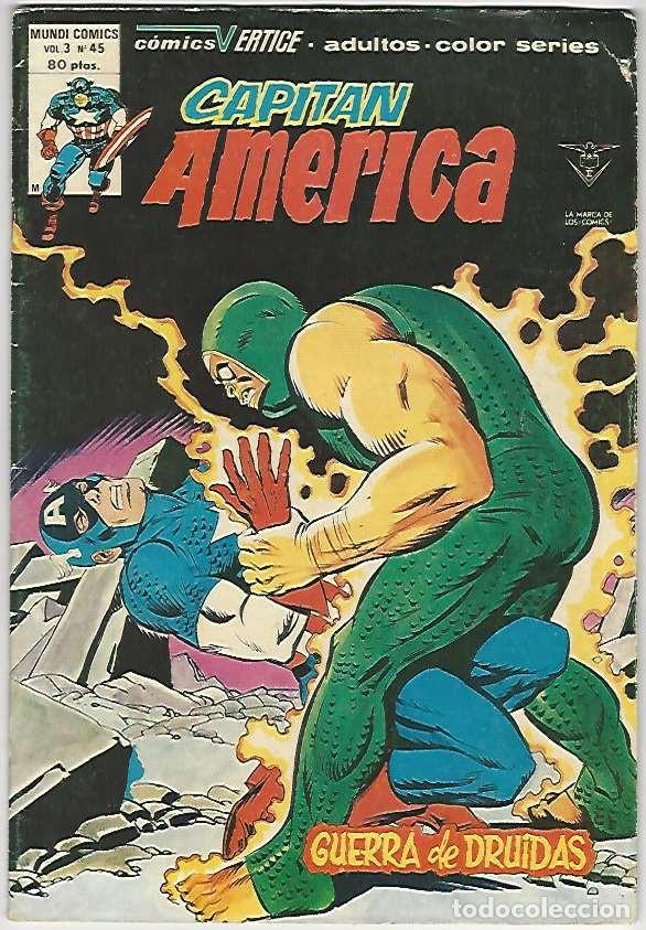 C&oacute;mics: V&eacute;rtice. Capit&aacute;n Am&eacute;rica Vol3. 45. - Foto 1