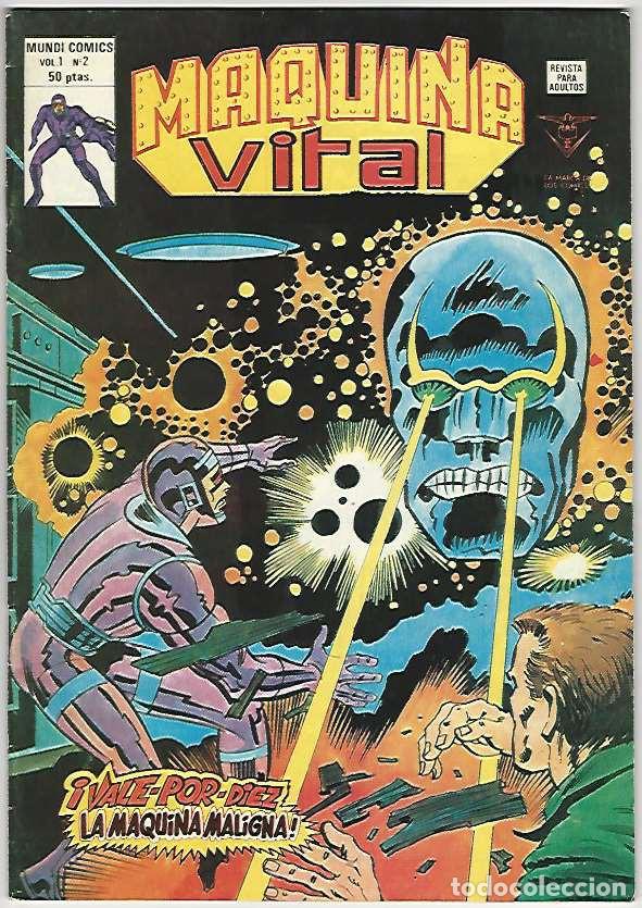 C&oacute;mics: V&eacute;rtice. Maquina vital Vol1. 2. - Foto 1